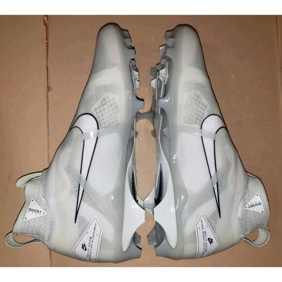 NIKE ALPHA MENACE ELITE 3 FLYKNIT FOOTBALL WHITE MEN\'S SIZES 11 & 12 NEW main image 9